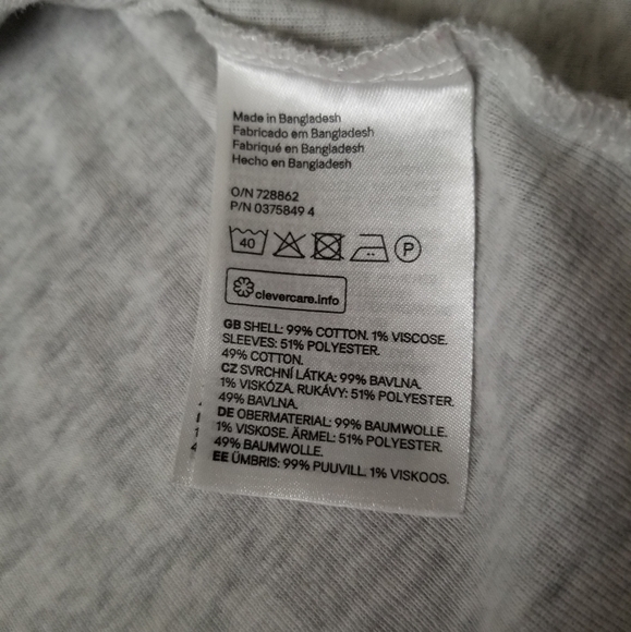 H&M Divided Baseball Tee Bundle of 2 Sz L - Picture 9 of 12